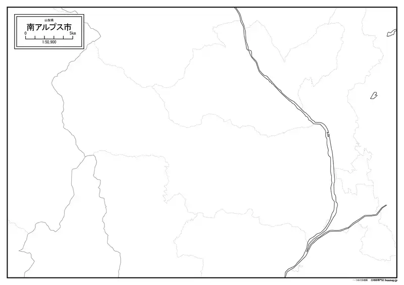 南アルプス市の画像