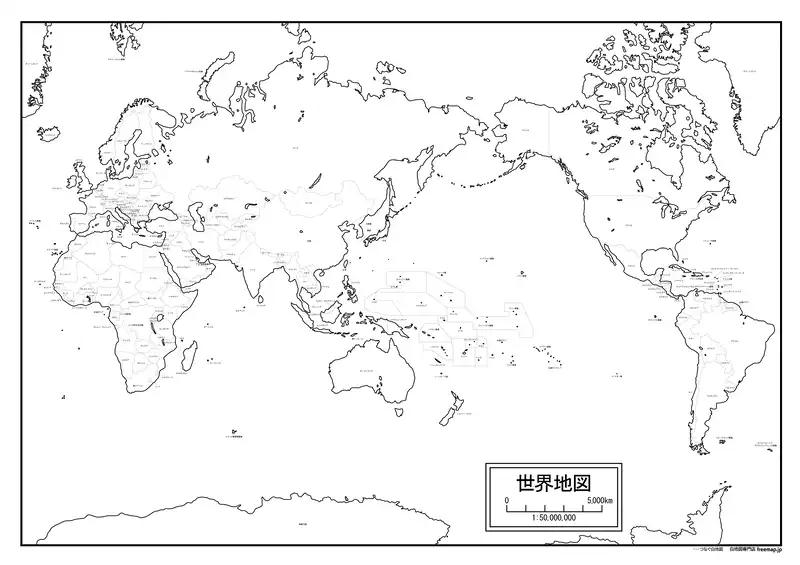 世界地図の画像