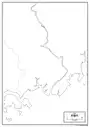 都道府県の境界線も記載