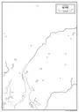 都道府県の境界線も記載